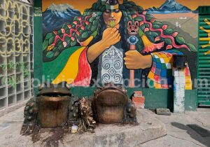 Peinture murale - La Paz, Quartier de Challuma