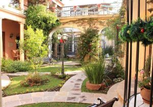 Jardin hôtel Bolivie Mi Pueblo Smary