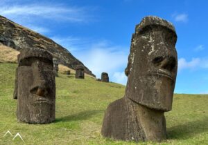 Récit Folbaum - Moais de l'île de Pâques